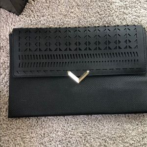 Stella and Dot Black Clutch